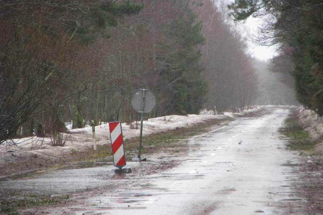 Ledai grasina užkimšti Atmatos žiotis