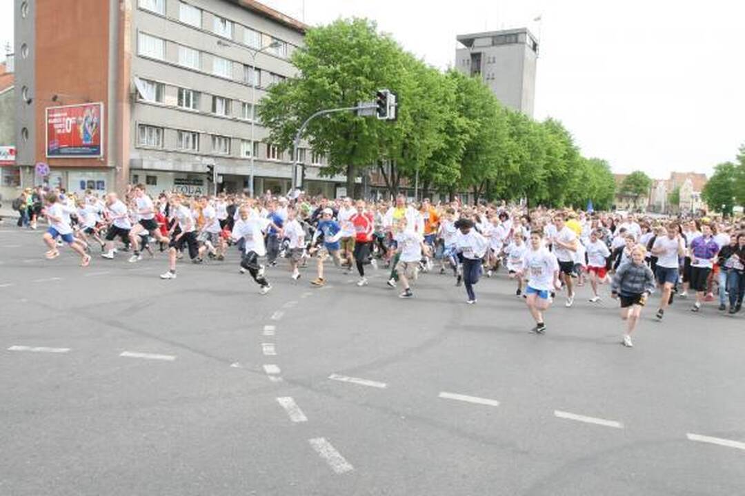 „Vilties bėgime“ – per 5 tūkst. dalyvių