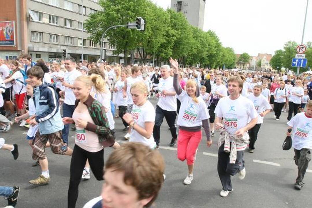„Vilties bėgime“ – per 5 tūkst. dalyvių
