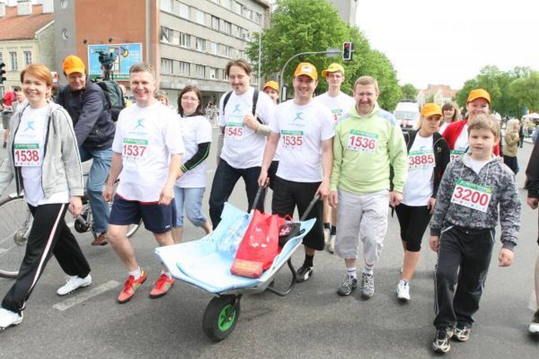 „Vilties bėgime“ – per 5 tūkst. dalyvių