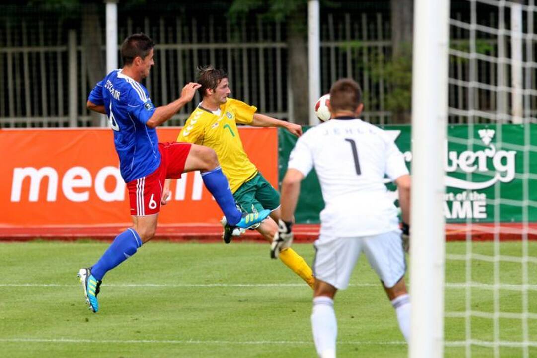 Antrąsyk veidu į purvą: Lietuva - Lichtenšteinas 0:0