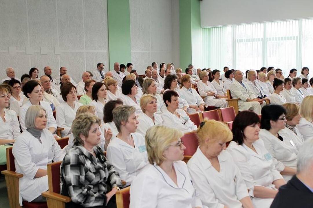 Artėjančios profesinės medikų šventės proga ligoninėje - rekordas