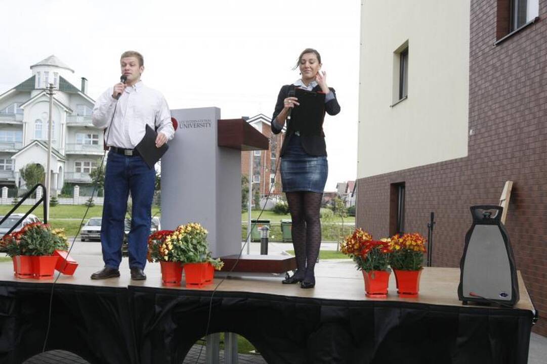 Klaipėdoje atidarytas modernus studentų bendrabutis