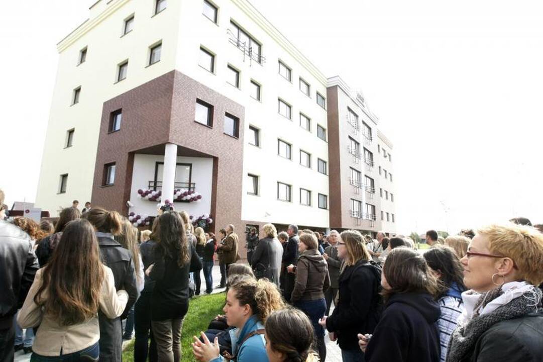 Klaipėdoje atidarytas modernus studentų bendrabutis