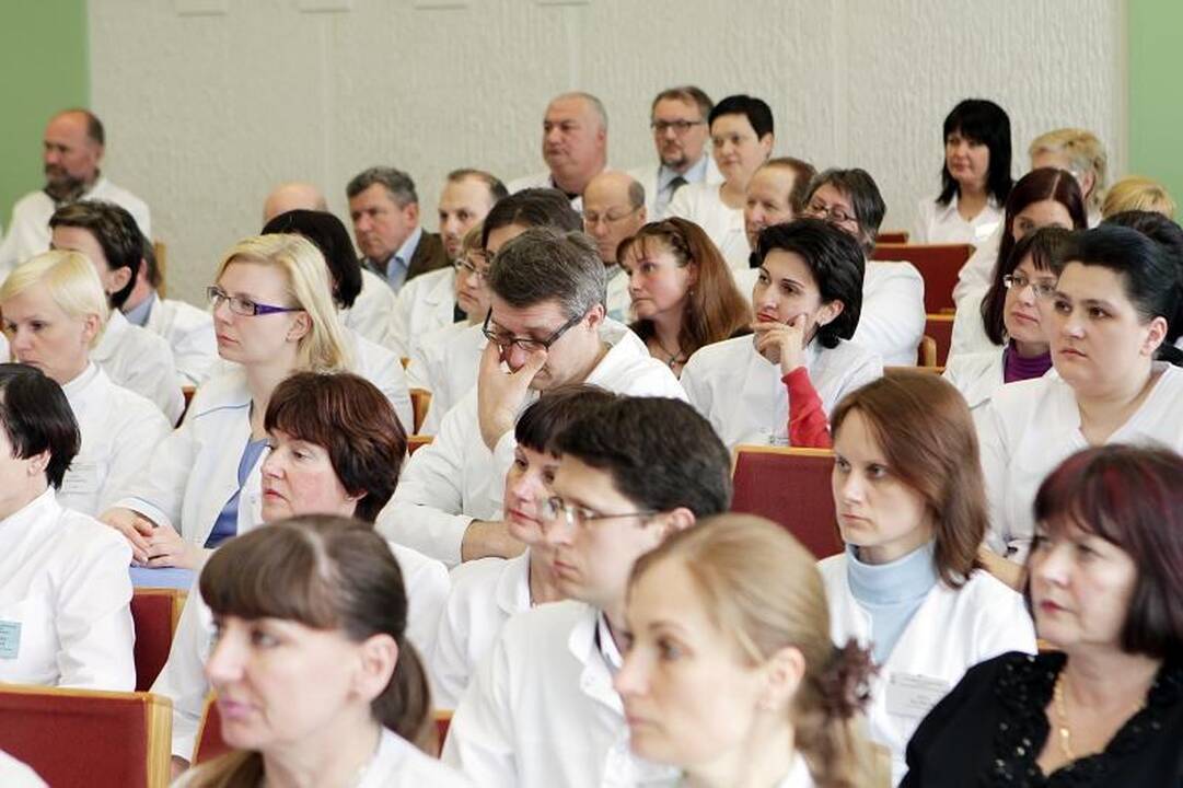 Artėjančios profesinės medikų šventės proga ligoninėje - rekordas