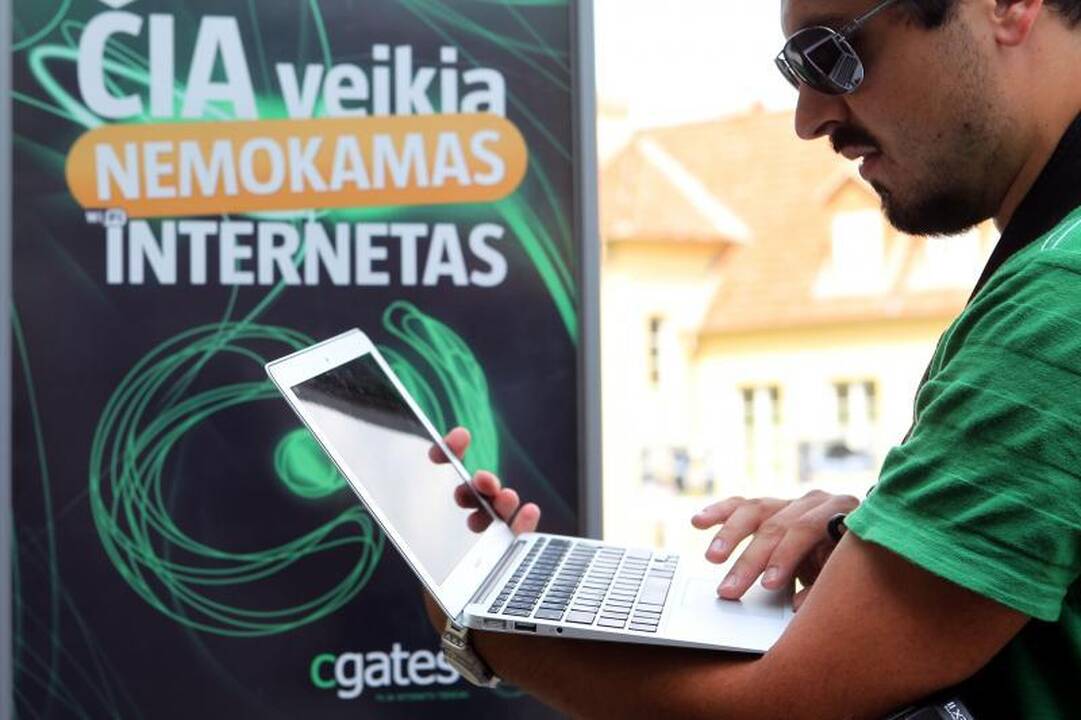 Nemokamas internetas sostinėje – jau šią vasarą