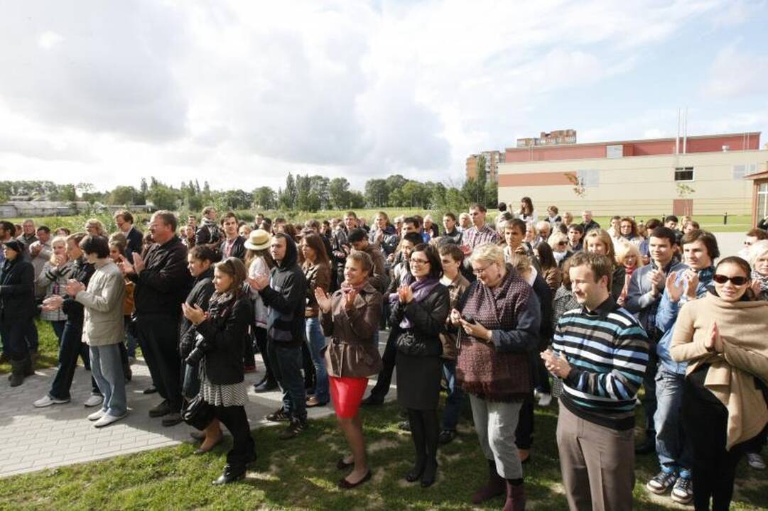 Klaipėdoje atidarytas modernus studentų bendrabutis