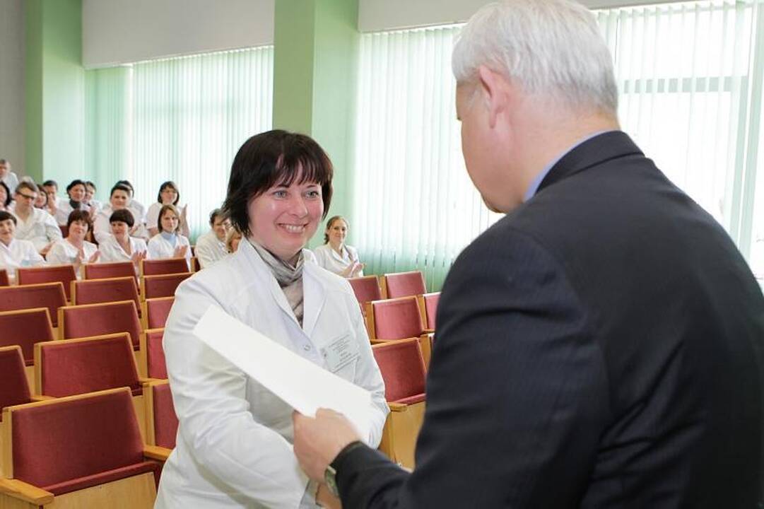 Artėjančios profesinės medikų šventės proga ligoninėje - rekordas