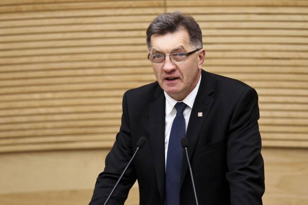 Seimo pirmininku išrinktas V. Gedvilas, paaiškėjo jo pavaduotojai