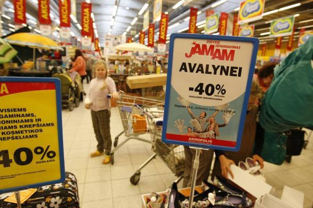 „Jamam“ diena „Akropolyje“: klaipėdiečiai tuštino lentynas