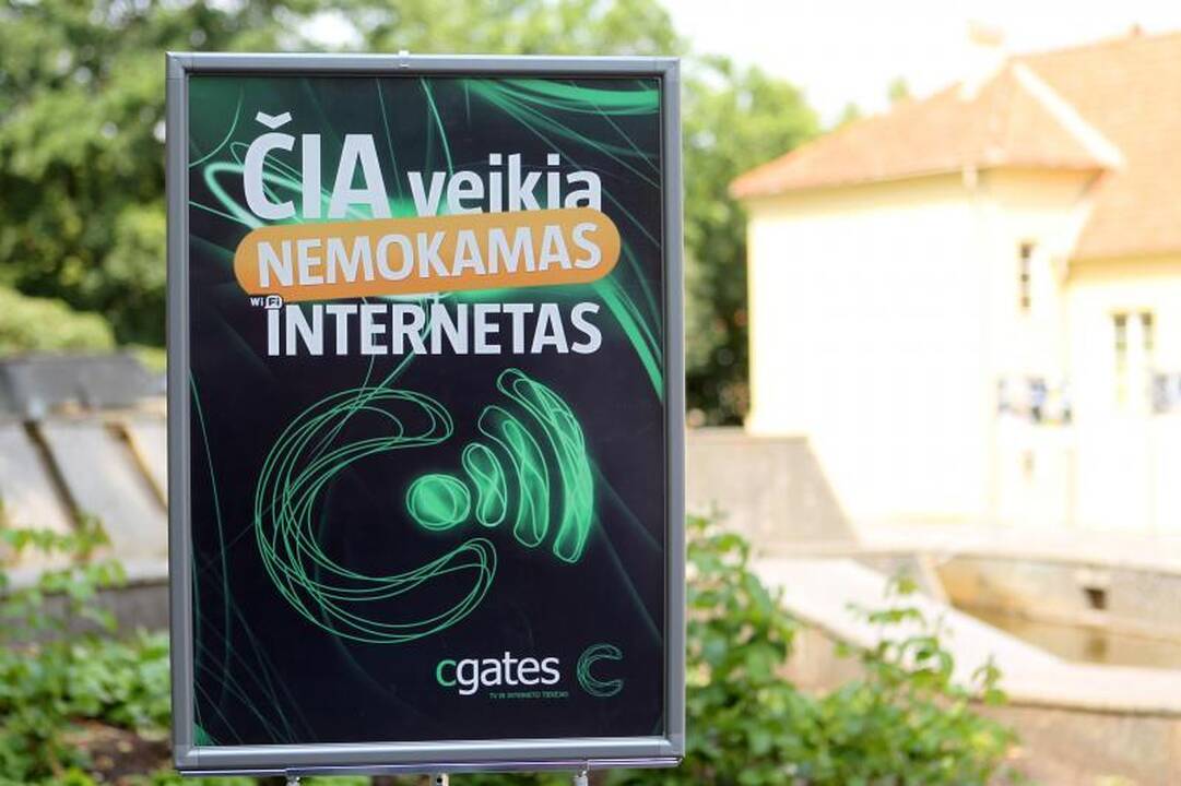 Nemokamas internetas sostinėje – jau šią vasarą