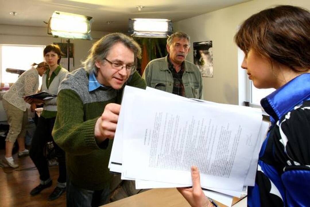 Išskirtiniai „Moterų alėjos“ filmavimo kadrai