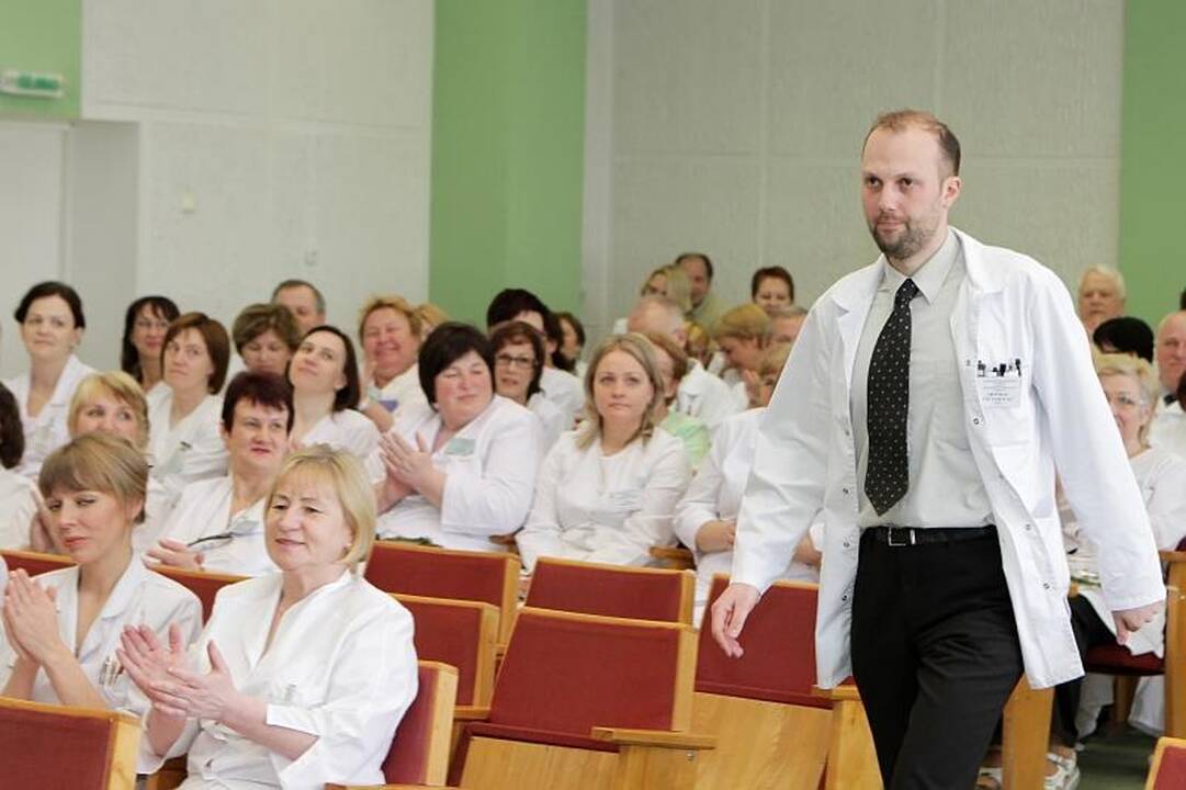 Artėjančios profesinės medikų šventės proga ligoninėje - rekordas