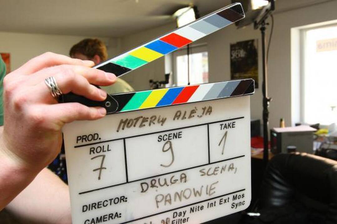 Išskirtiniai „Moterų alėjos“ filmavimo kadrai