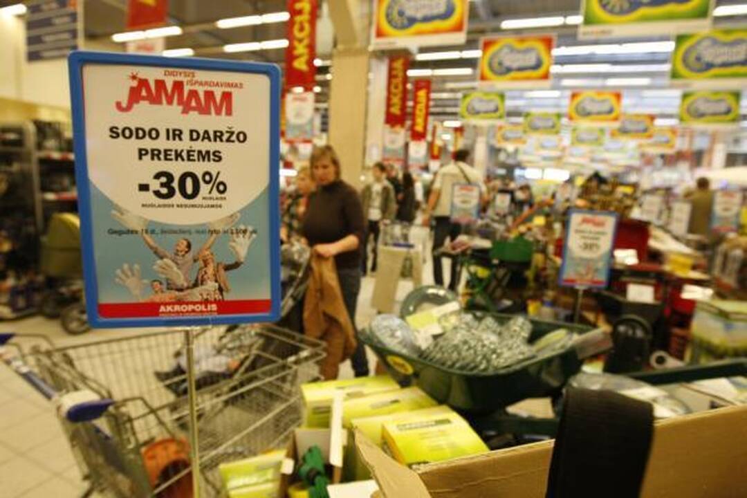 „Jamam“ diena „Akropolyje“: klaipėdiečiai tuštino lentynas
