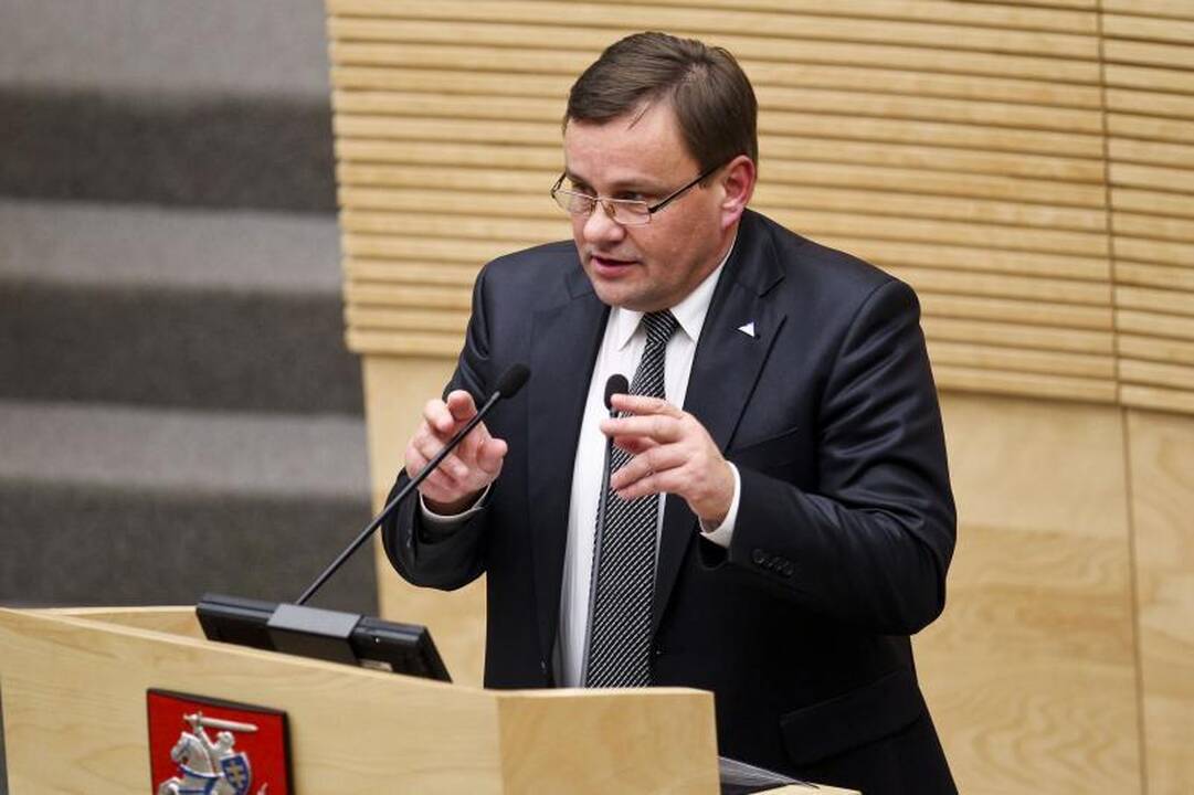 Seimo pirmininku išrinktas V. Gedvilas, paaiškėjo jo pavaduotojai