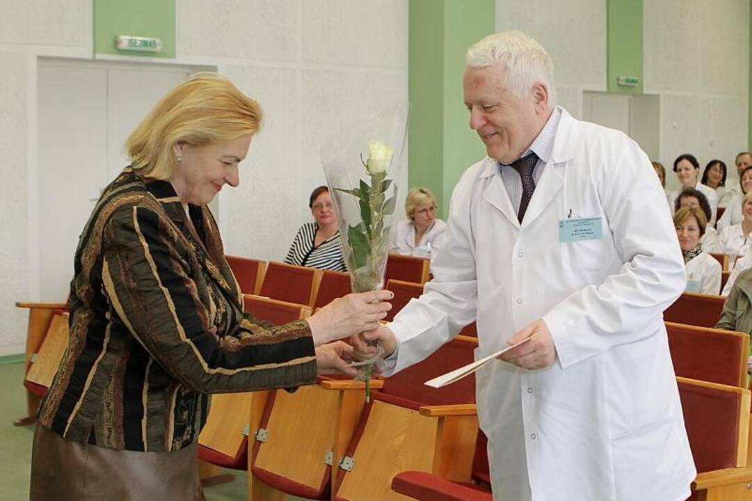 Artėjančios profesinės medikų šventės proga ligoninėje - rekordas