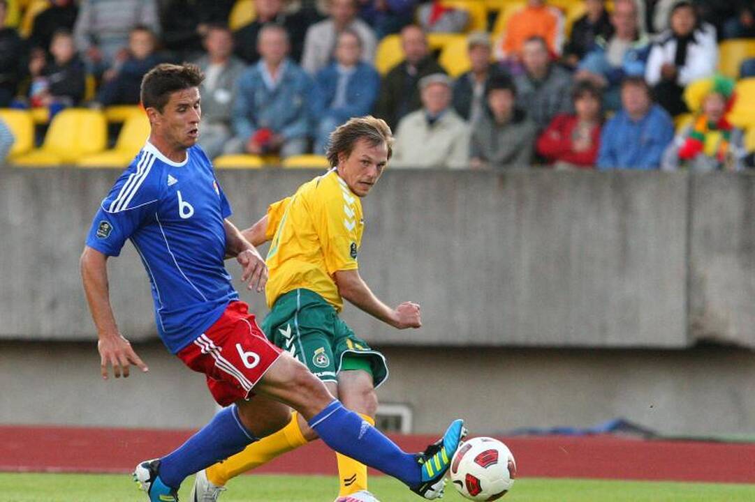 Antrąsyk veidu į purvą: Lietuva - Lichtenšteinas 0:0