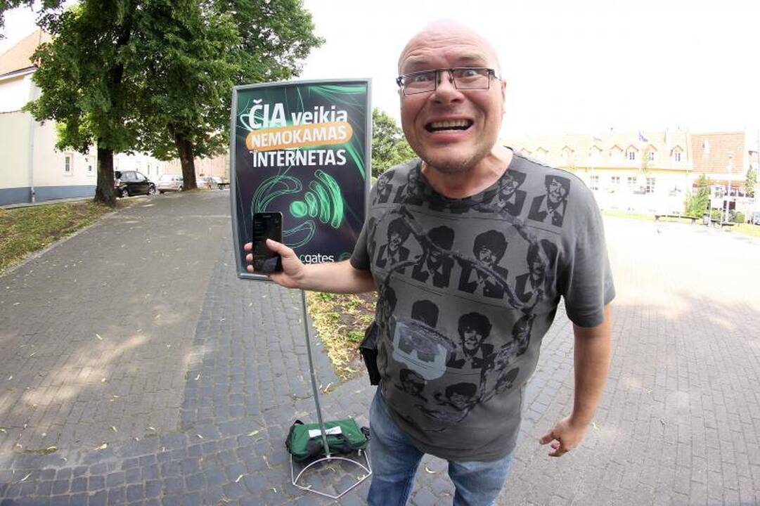 Nemokamas internetas sostinėje – jau šią vasarą