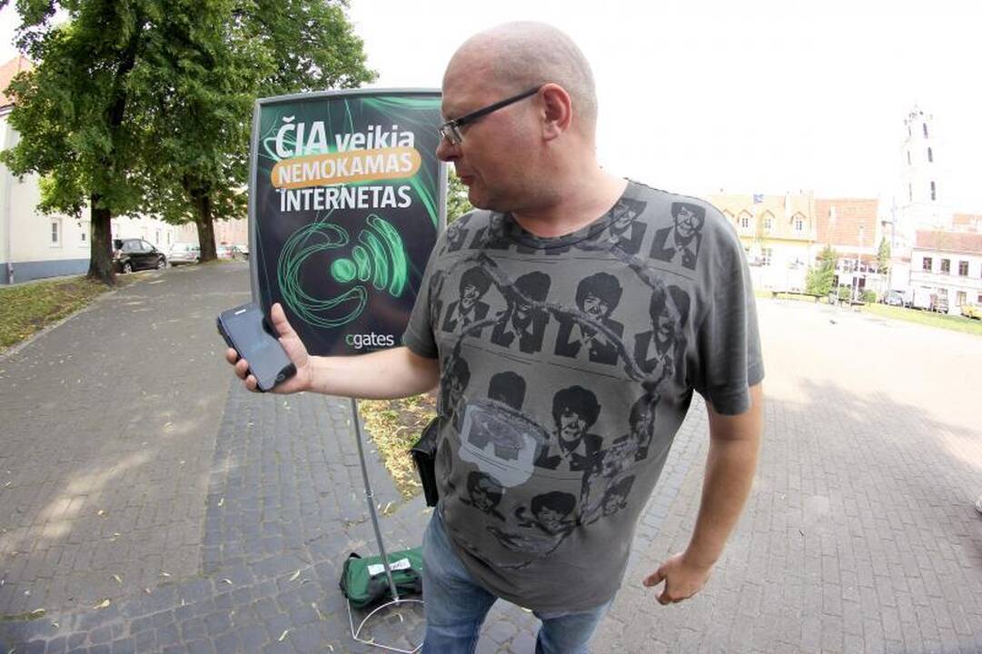 Nemokamas internetas sostinėje – jau šią vasarą