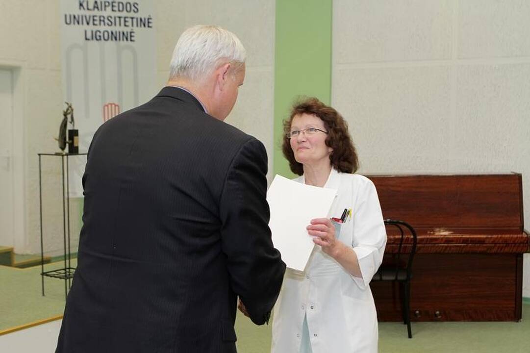 Artėjančios profesinės medikų šventės proga ligoninėje - rekordas