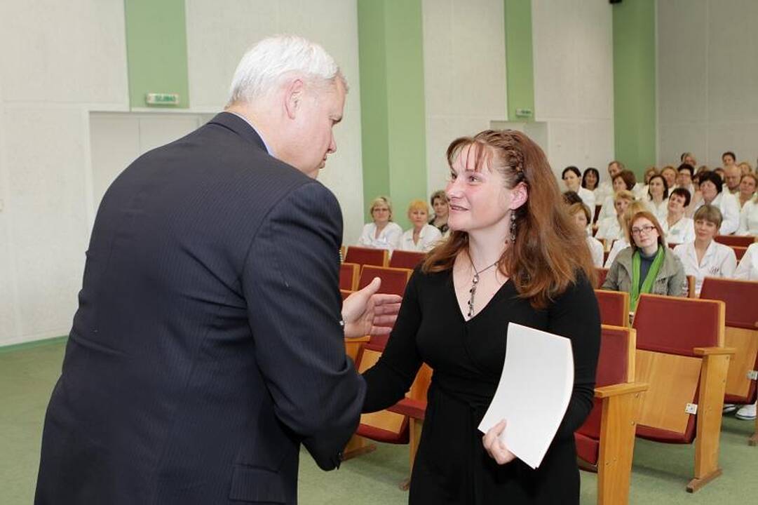 Artėjančios profesinės medikų šventės proga ligoninėje - rekordas