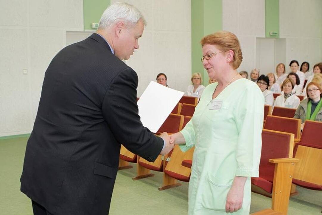 Artėjančios profesinės medikų šventės proga ligoninėje - rekordas