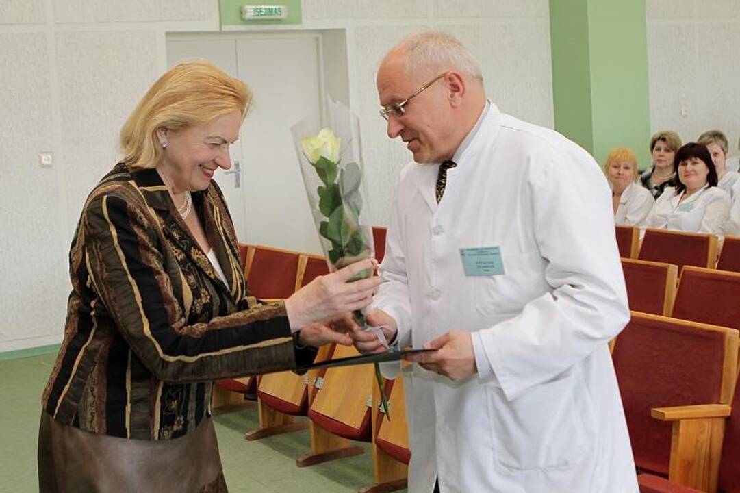 Artėjančios profesinės medikų šventės proga ligoninėje - rekordas