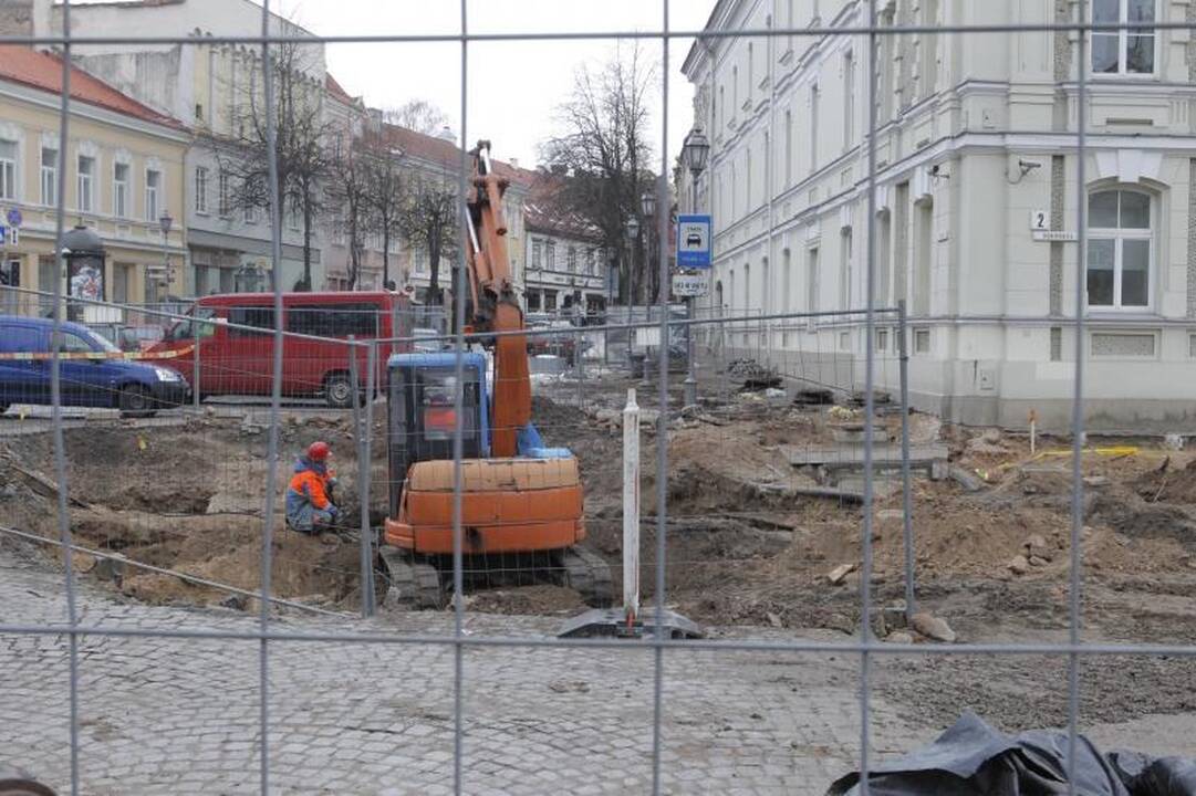 Baigiami Šventaragio gatvės rekonstrukcijos darbai