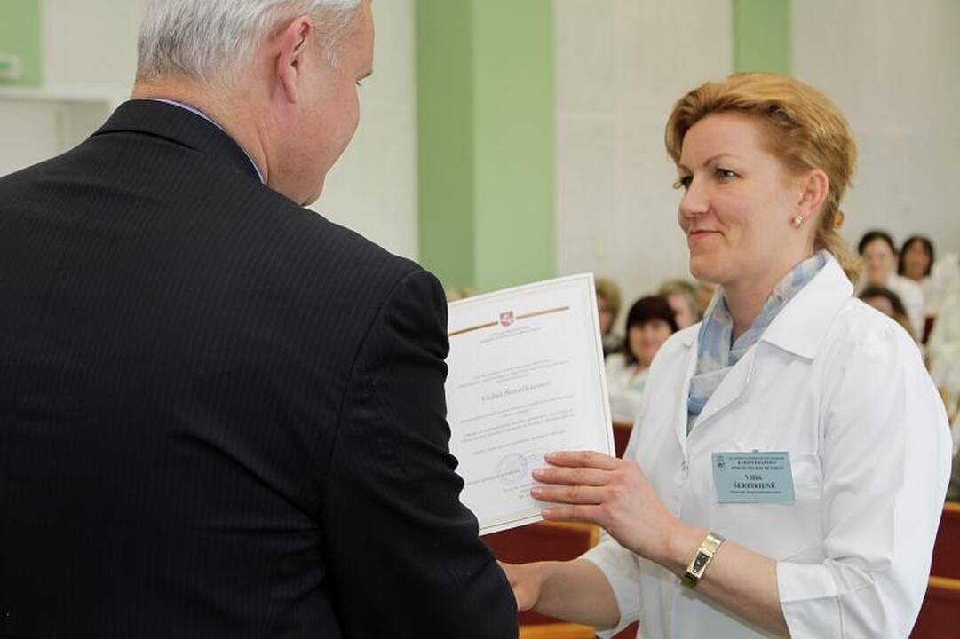 Artėjančios profesinės medikų šventės proga ligoninėje - rekordas