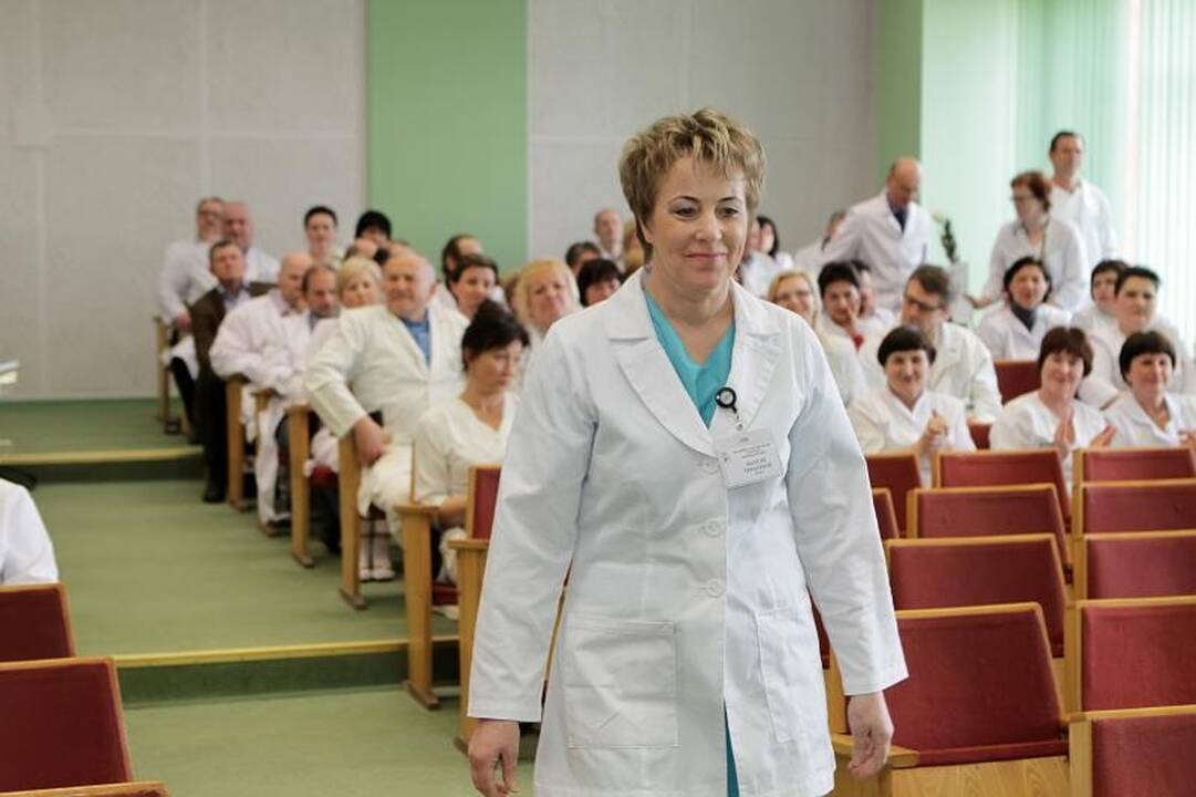 Artėjančios profesinės medikų šventės proga ligoninėje - rekordas