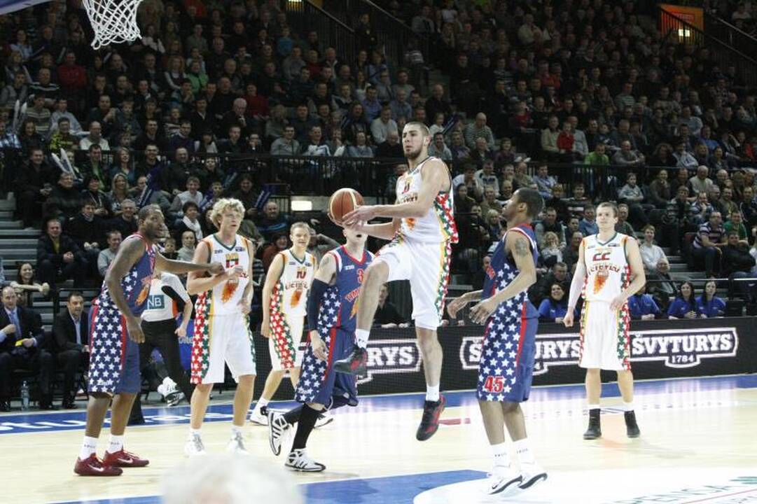 LKL Žvaigždžių diena: lietuviai – legionieriai 115:98