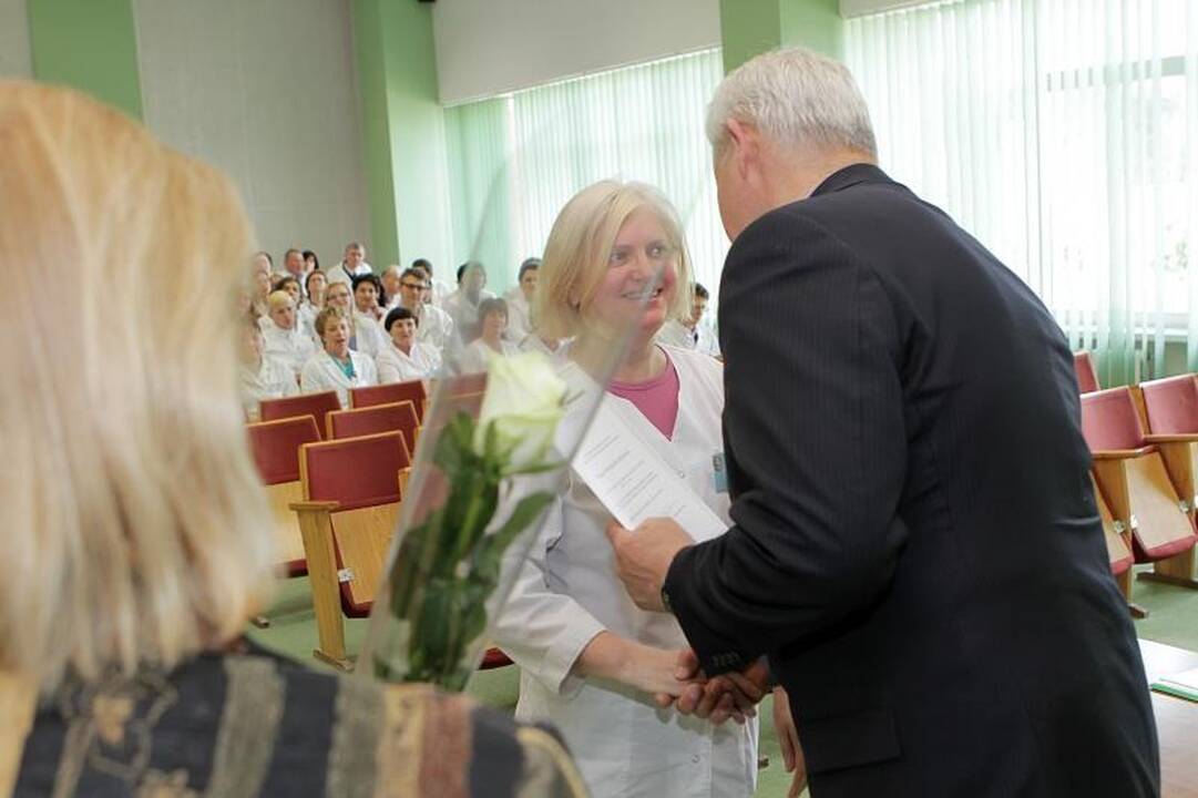 Artėjančios profesinės medikų šventės proga ligoninėje - rekordas