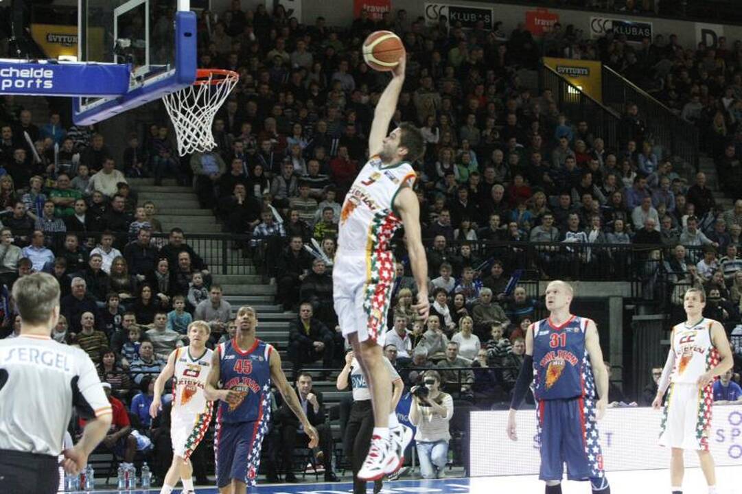LKL Žvaigždžių diena: lietuviai – legionieriai 115:98