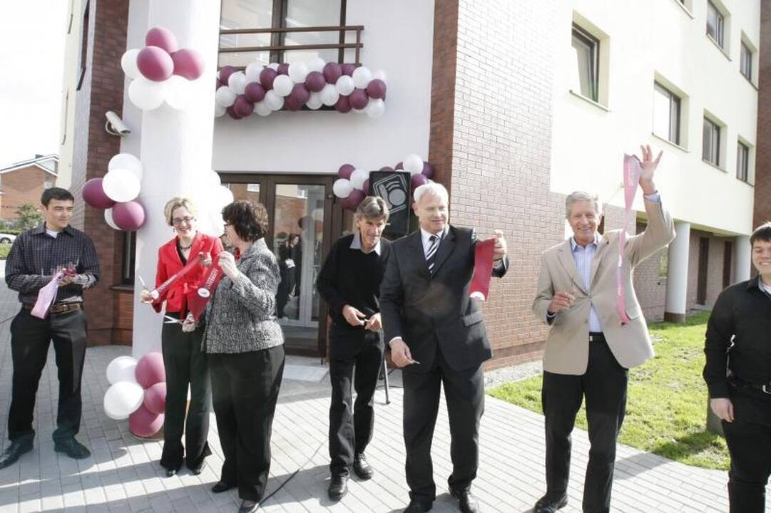 Klaipėdoje atidarytas modernus studentų bendrabutis