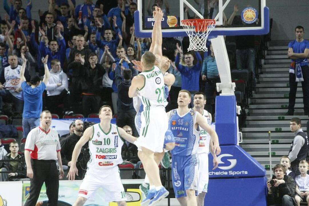 „Žalgiris“ nukovė „Neptūną“ ir laukia varžovų LKL finale (komentarai)