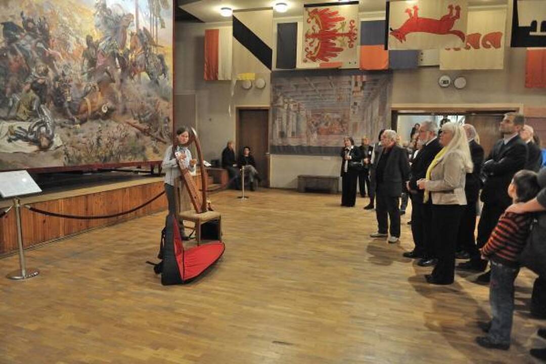 „Žalgirio mūšio“ paveikslą jau apžiūrėjo per 5 tūkst. lankytojų