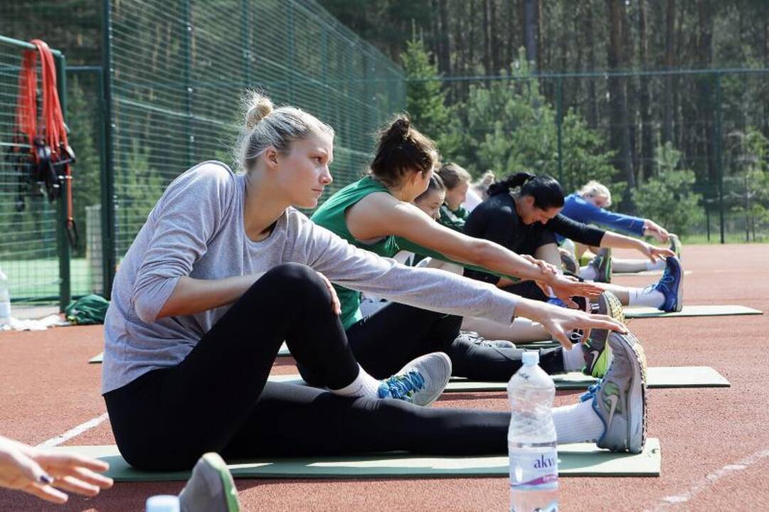 Palangoje – pirmoji Lietuvos moterų krepšinio rinktinės stovykla