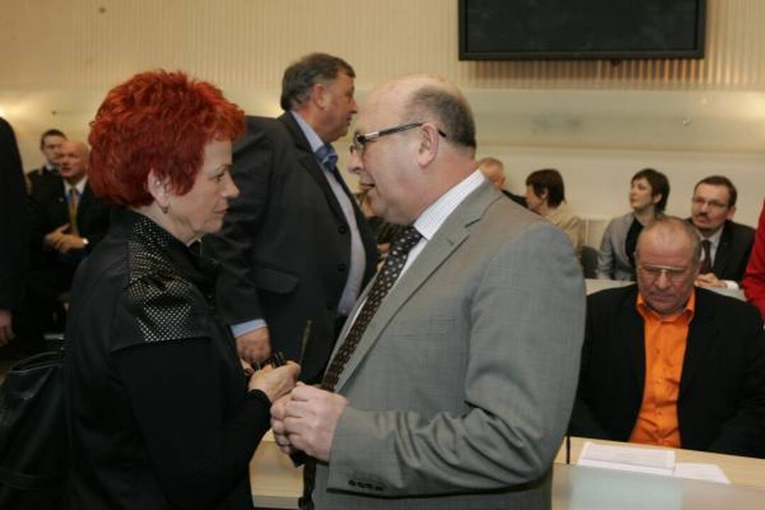 Nauji mero R.Mikaičio pavaduotojai: P.Mačiulis, S.Buškevičius, K.Kriščiūnas (papildyta)