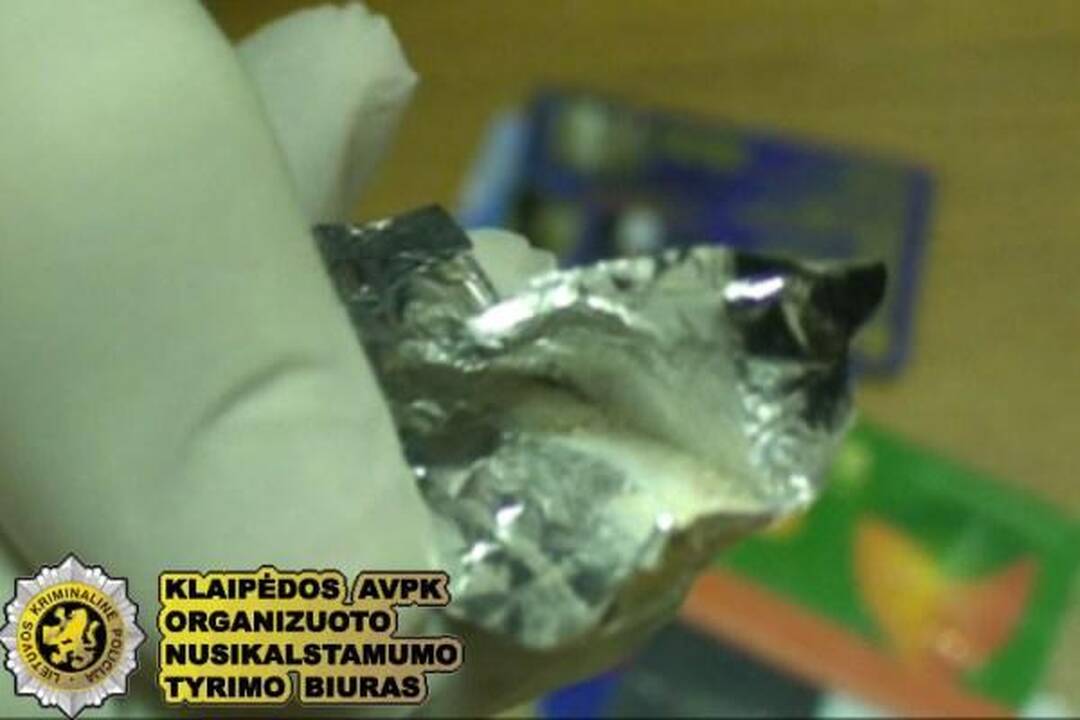 Klaipėdoje likviduota heroino platinimo grupuotė