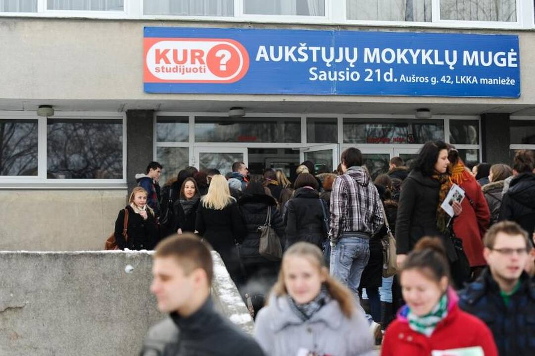 Aukštųjų mokyklų mugėje – tūkstančiai jaunuolių iš visos Lietuvos 