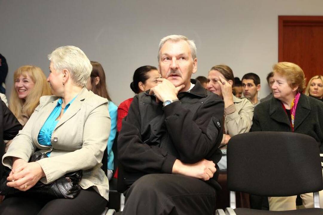 T. Stankūnienė: pasiūliau A. Ūsui tapti mergaitės krikštatėviu 