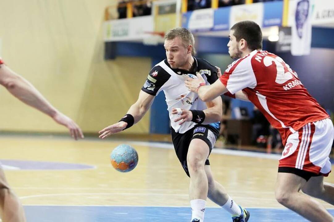 „Dragūno“ rankininkams pritrūko jėgų įveikti serbus 