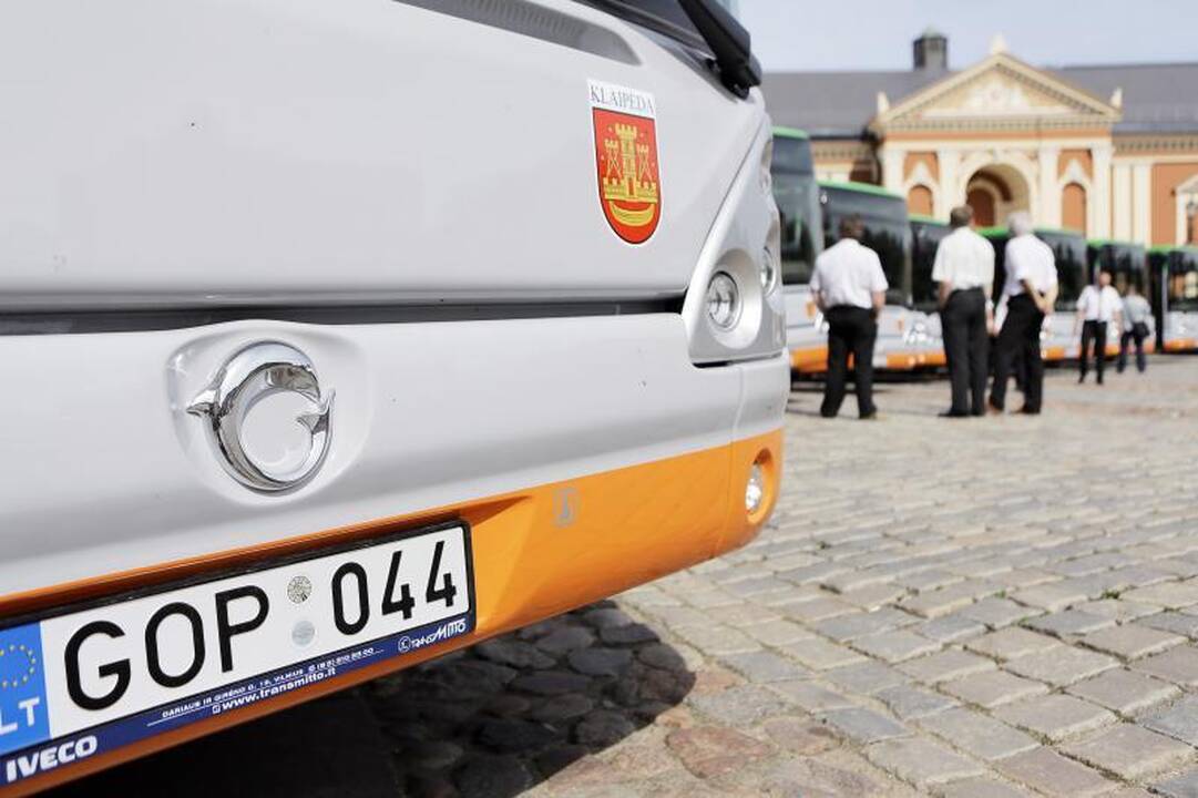 Klaipėdos gatvėmis riedės 12 naujų miesto autobusų