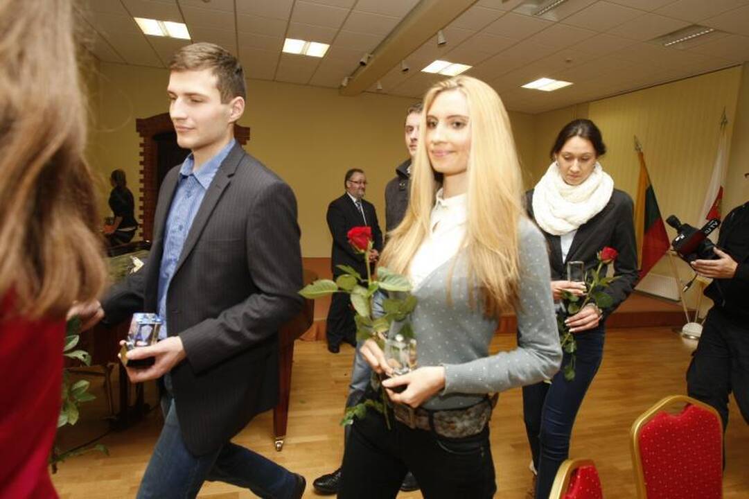 L.Grinčikaitė – vėl geriausia Klaipėdos universiteto sportininkė