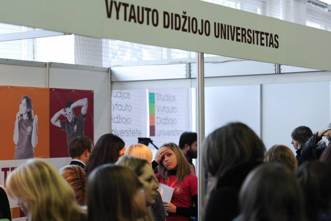 Aukštųjų mokyklų mugėje – tūkstančiai jaunuolių iš visos Lietuvos 