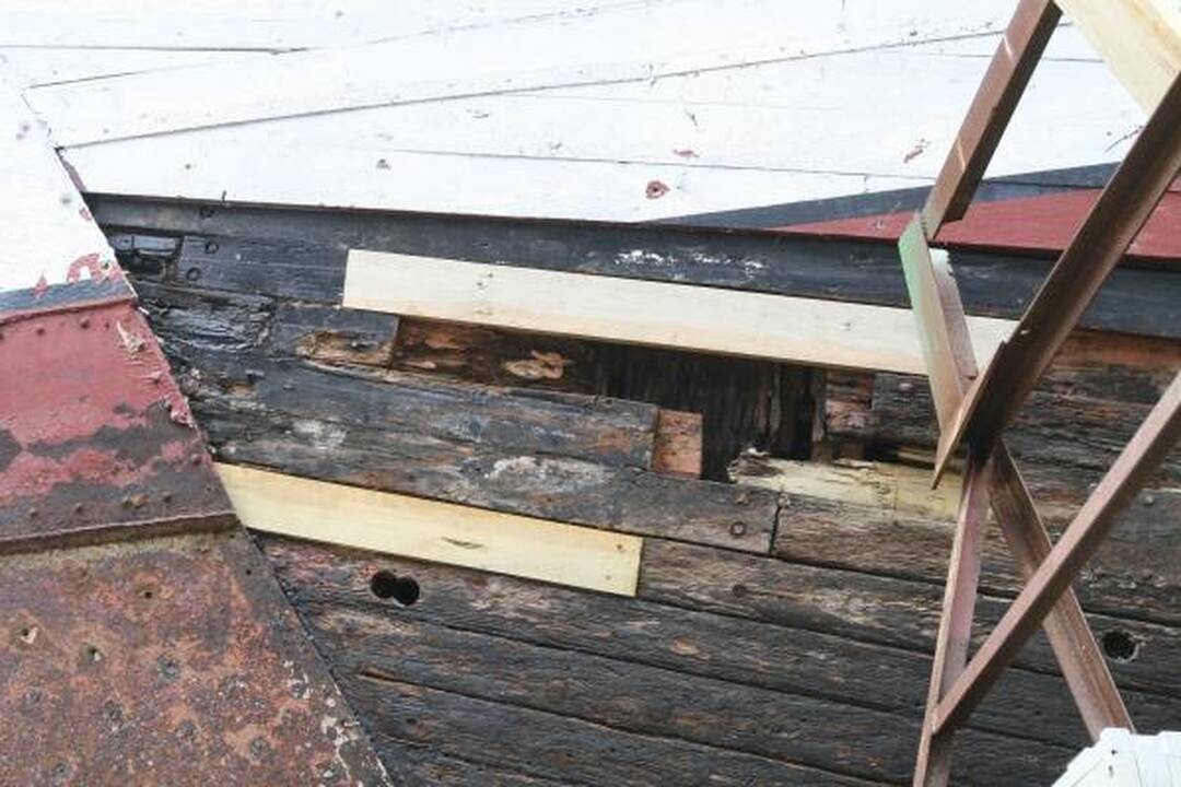 Remontuojamo „Meridiano“ būklė nėra tragiška