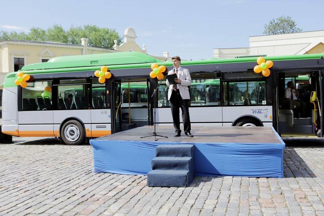 Klaipėdos gatvėmis riedės 12 naujų miesto autobusų