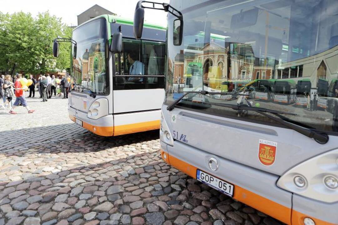Klaipėdos gatvėmis riedės 12 naujų miesto autobusų