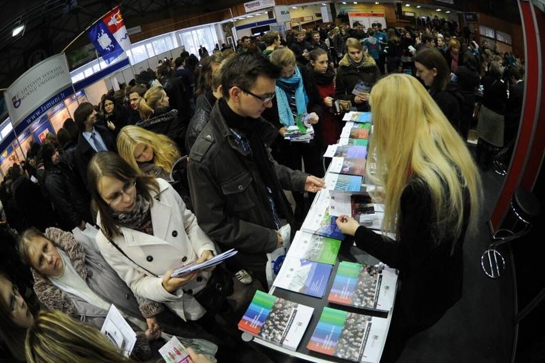 Aukštųjų mokyklų mugėje – tūkstančiai jaunuolių iš visos Lietuvos 